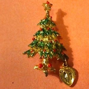 Xmas Tree Brooch